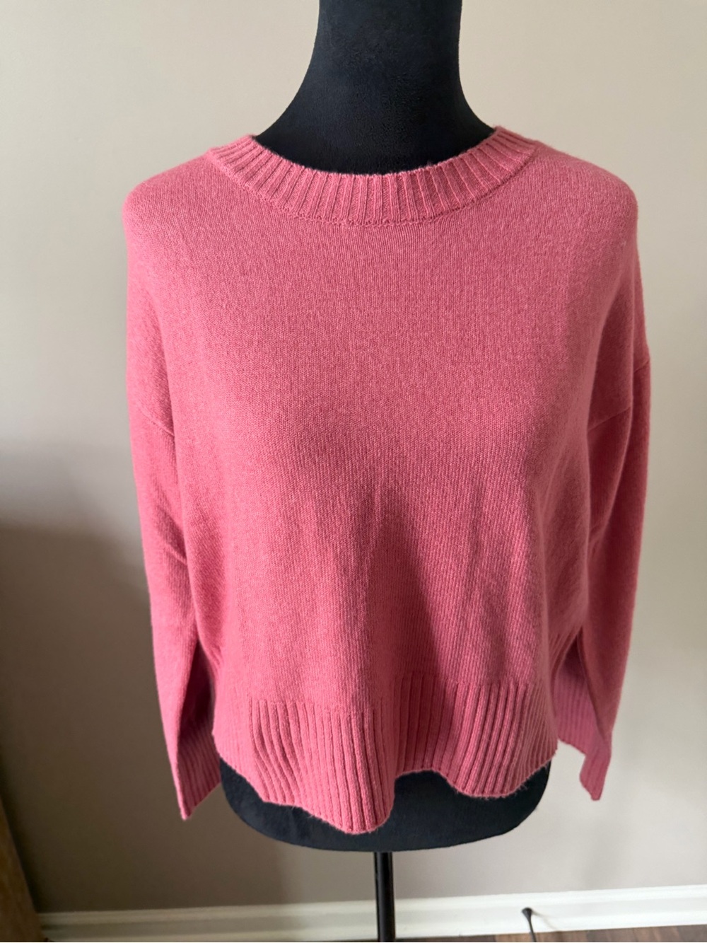 LOFT NEW w/Tags Crewneck Mauve Pink Sweater Small